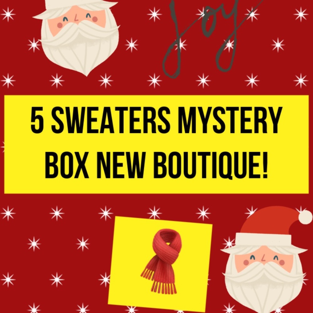 - 5 sweaters mystery box